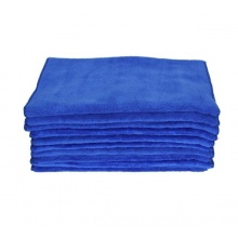 国产 加厚型超细纤维毛巾 30*70cm 蓝色