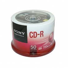 索尼 CD-R 光盘/刻录盘 48速 700MB（50片装）
