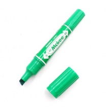 斑马(ZEBRA) MO-150-MC-G 大双头油性记号笔 绿色 10支/盒