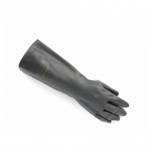 霍尼韦尔 2095025 氯丁橡胶防化手套 加长版 黑色 08码
