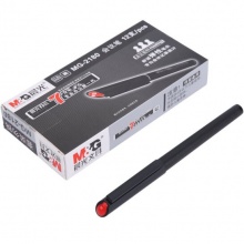 晨光(M&G) MG2180A 纤维会议笔 0.5mm 黑色 12支/盒