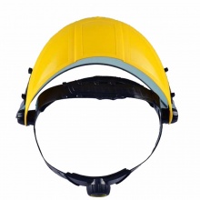 代尔塔 101304 头箍式PC防化防冲击面罩 黄色/黑色 