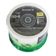 索尼 DVD+R 光盘/刻录盘 16速 4.7G（50片装） 