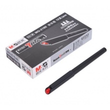 晨光 MG2180 纤维签字笔 0.5mm 黑色 12支/盒