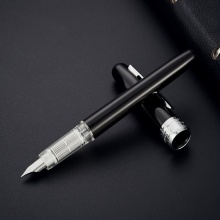 白金 PGB-1000 富士山彩色铝合金钢笔套装 0.38mm 黑色