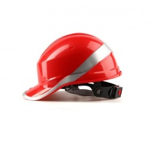 代尔塔/DELTAPLUS 102018 安全帽 建筑工地工程绝缘安全帽 ABS材质 红色