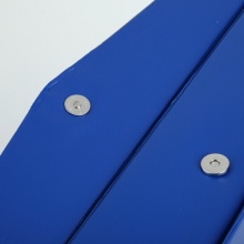 齐心(Comix) A1297 耐用磁扣式档案盒 A4 蓝色 55mm