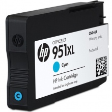 惠普 CN048AA 墨盒 951XL 青色 适用HP Officejet Pro 8100 8600 8620