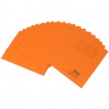益而高 3001P10A 插袋纸皮文件夹 A4 橙色 20个/包