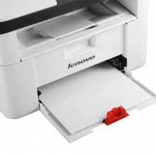 联想（Lenovo）M7206 黑白激光打印复印扫描多功能一体机  A4 灰白色