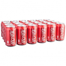 可口可乐 330ml/罐 24罐/箱（整箱起售）