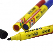 东洋 MK-168 单头油性记号笔 2.2-2.8mm 黑色