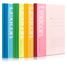 得力 7660 无线装订本 A4 混色 100页