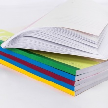 得力 7665 办公无线装订本 B5 混色 80张