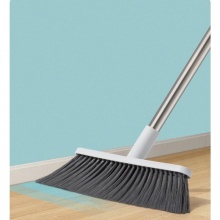 齐心 L255 梳齿扫帚簸箕套装 灰白