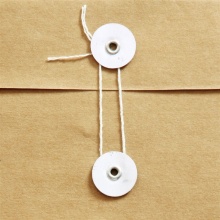 得力 5952_175g进口纯浆牛皮纸档案袋 40mm 黄色 10只/包