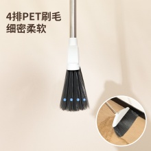 得力得心 LQ582 带齿梳簸箕 灰色