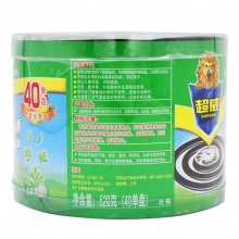 超威 微烟艾草清香蚊香 40单盘 620g