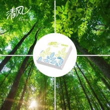 清风 BR13A 抽取式面巾纸 130抽 二层 96包/箱