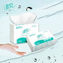 清风 B913AC1M 单层三折擦手纸 200张/包 20包/箱