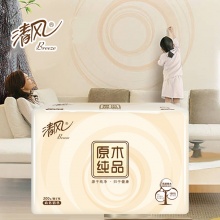 清风 B913A1C 单层三折擦手纸 200张/包 20包/箱